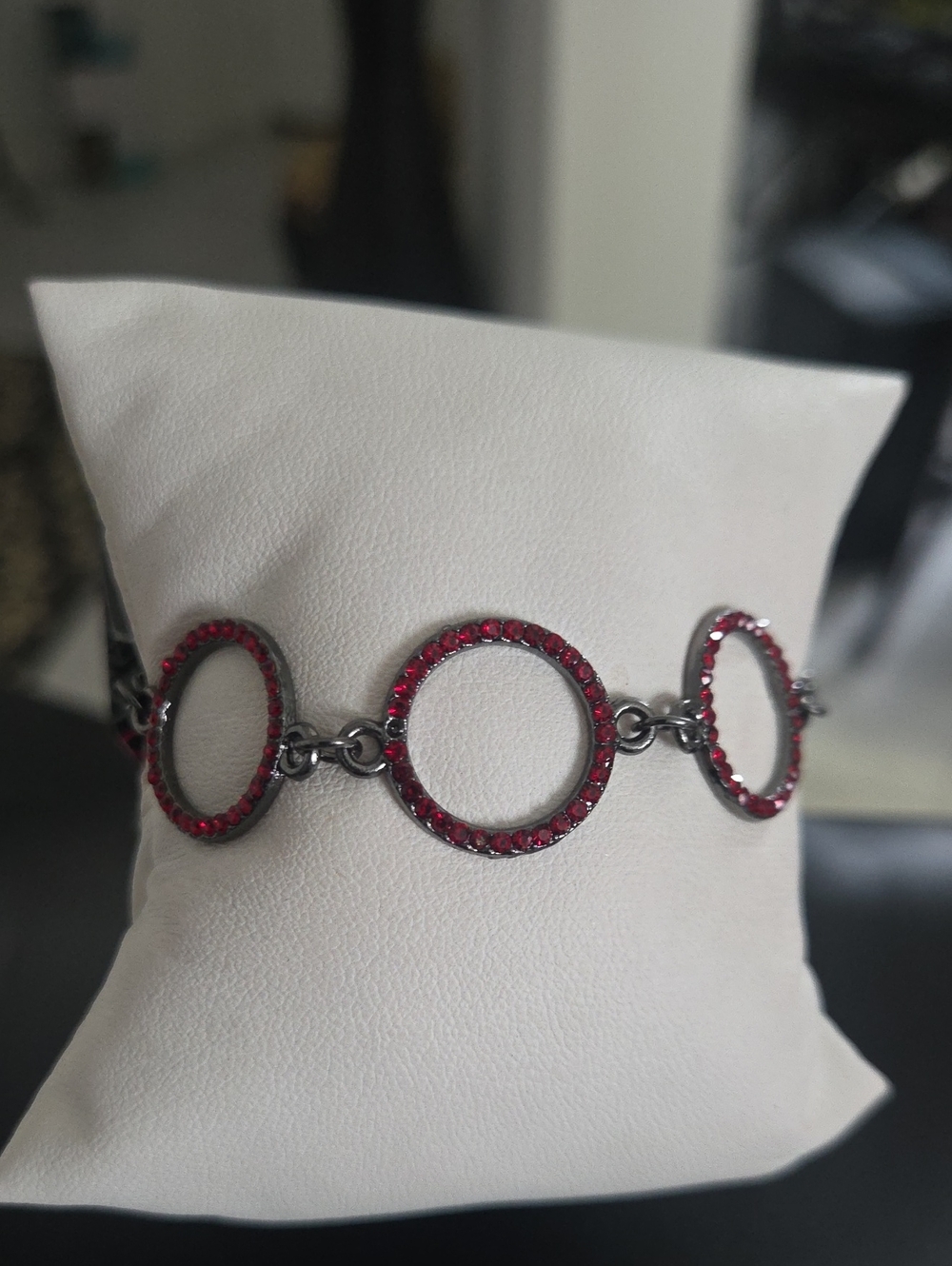 Paparazzi Dress The Part Red Bracelet NWT